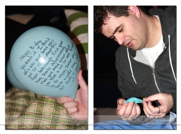 Erika - Birthday Date balloon blow up