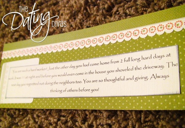Char- Why I LOVE you 5 Why I Love You Cards - Tips and Advice.