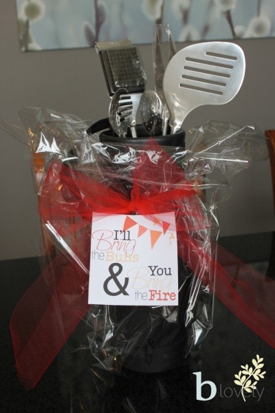 I'll Bring the Buns BBQ gift printable