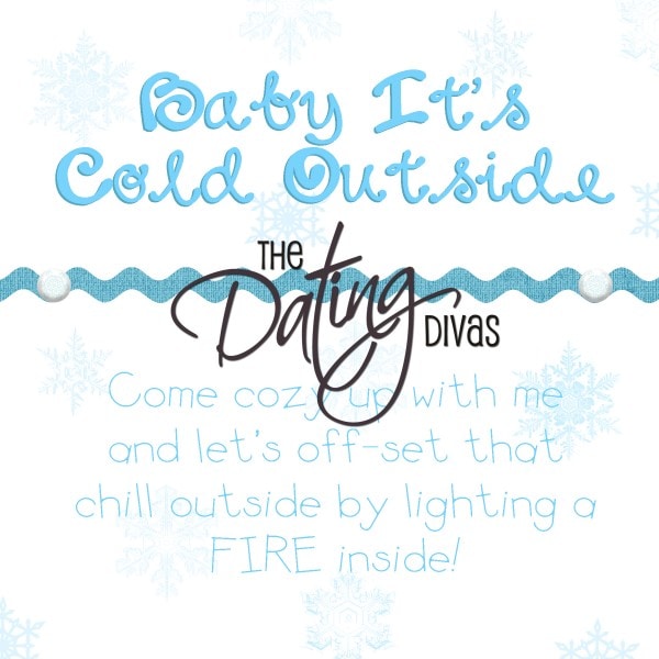 Baby It's Cold Outside date night invitation