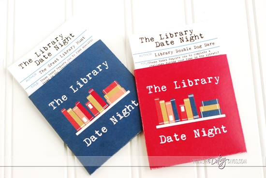 Library Date Night Challenge Cards
