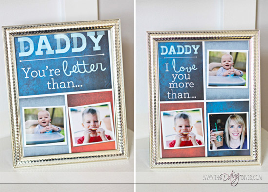 DIY Father's Day Gift from the Kids dateyourspouse.com