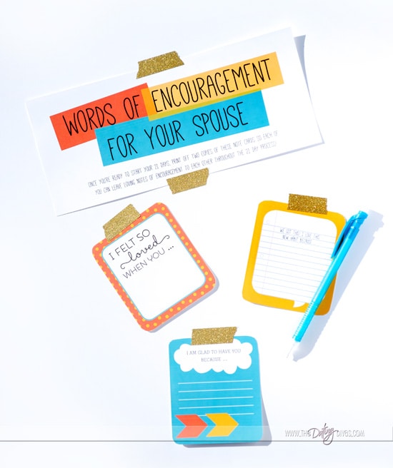 Words of Encouragement for Your Spouse